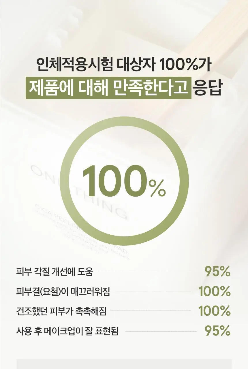 [물광수분필링] 원씽 시카 필링 토너 패드 65매 상세페이지 17